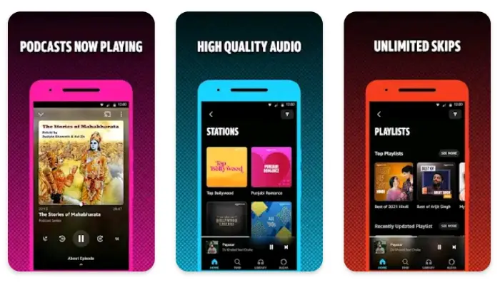 गाना सुनने वाले Apps Download करेंl