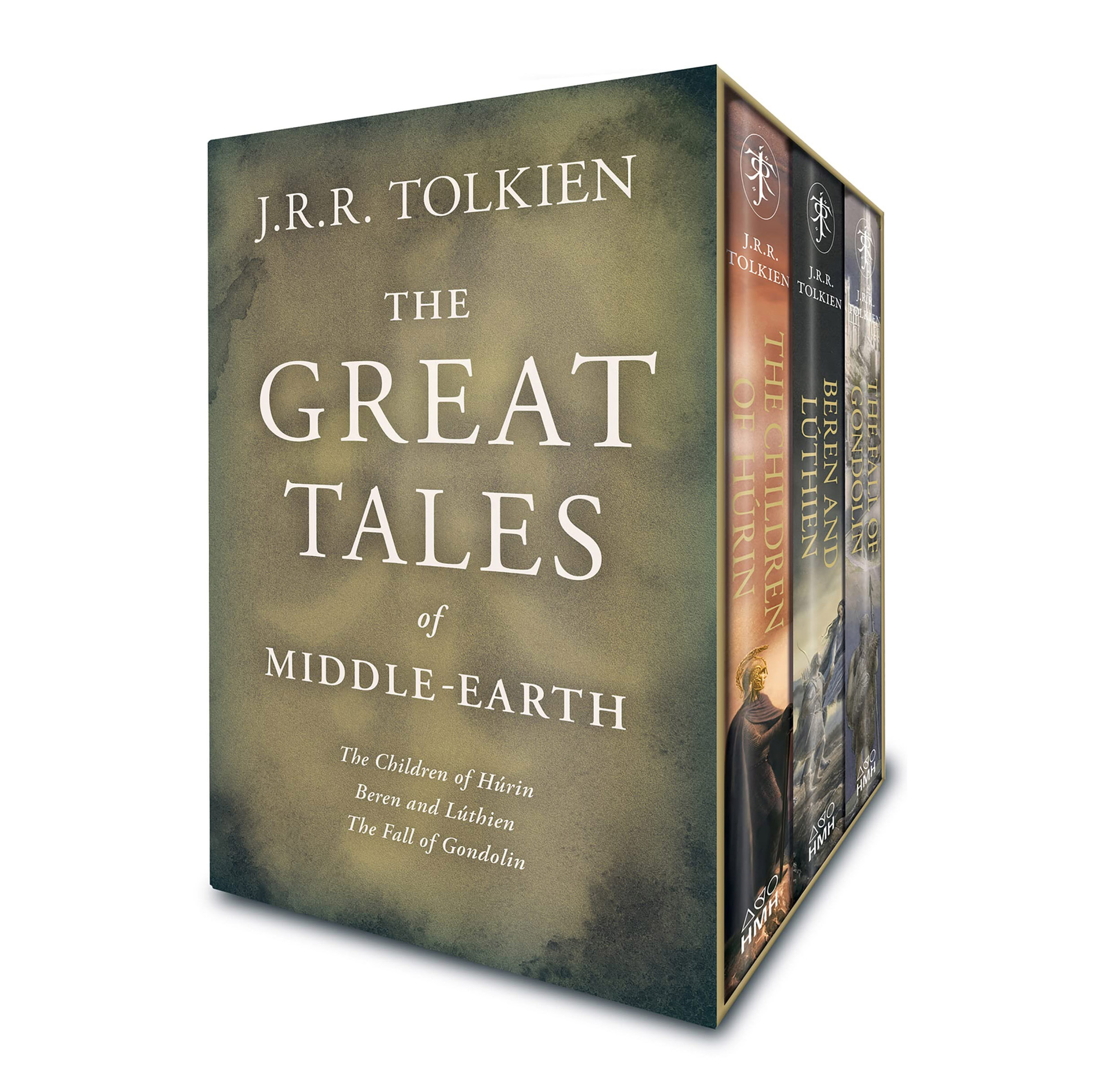 The Great Tales of Middle-earth Box Set: The Children of Húrin, Beren and Lúthien, and The Fall of Gondolin