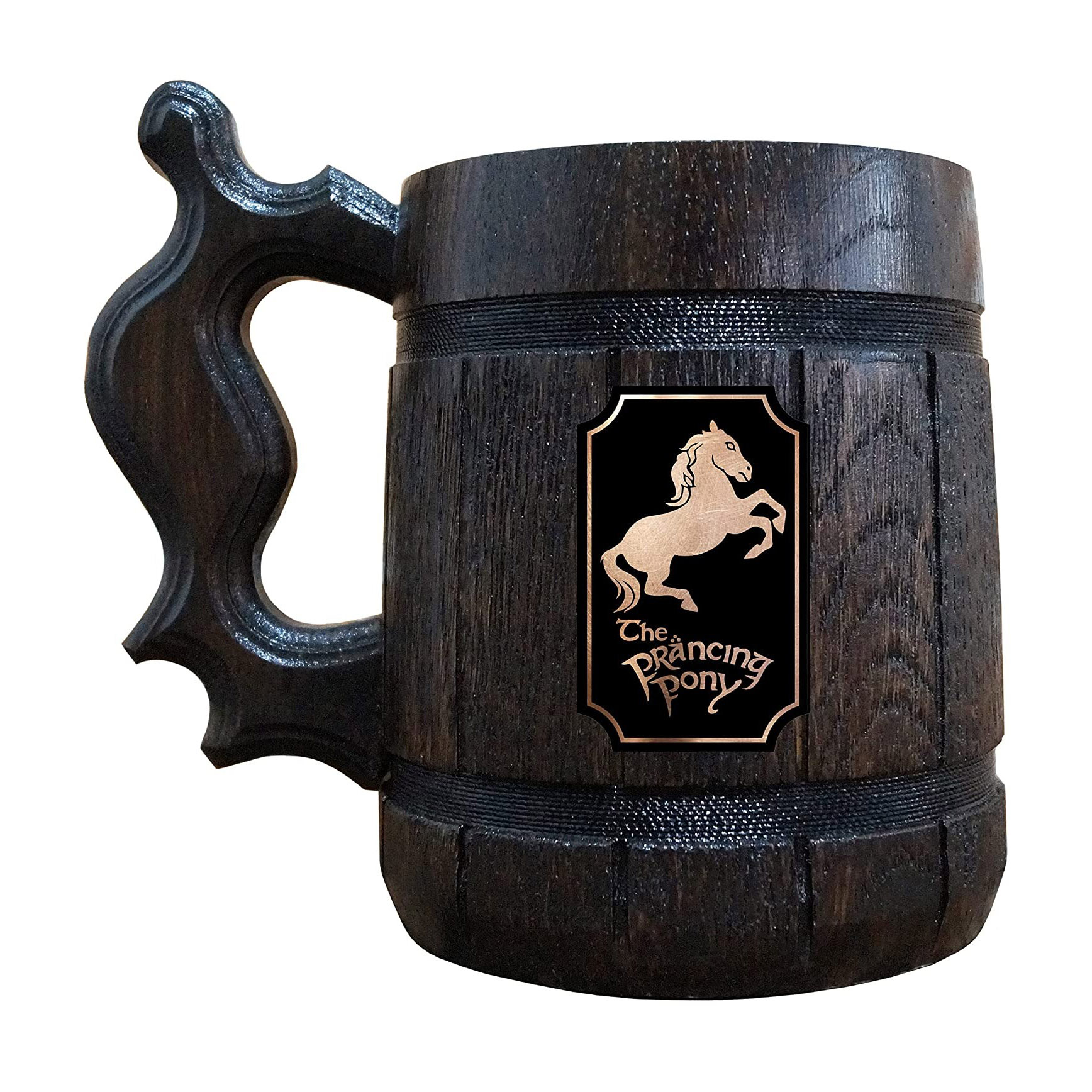 Lord Rings Prancing Pony Beer Mug