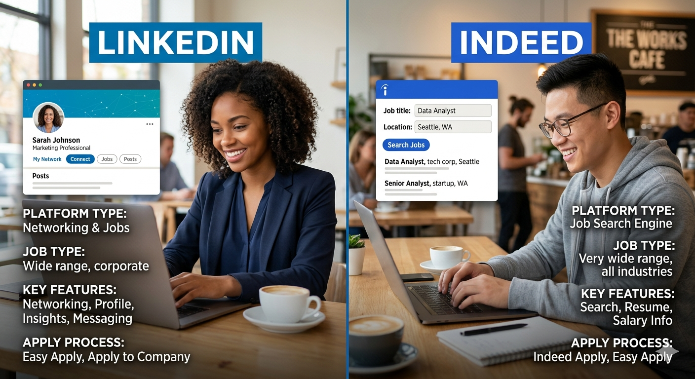 LinkedIn vs Indeed