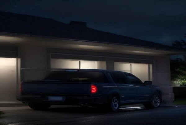 Ford F-150 Lightning and GM Silverado EV powering a smart home during a storm