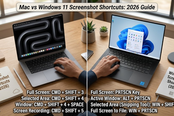 Cross platform cloud synchronization for Mac and Windows 11 screenshots